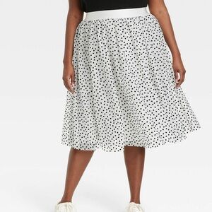 a new day Pleated A-Line Skirt Sz XXL